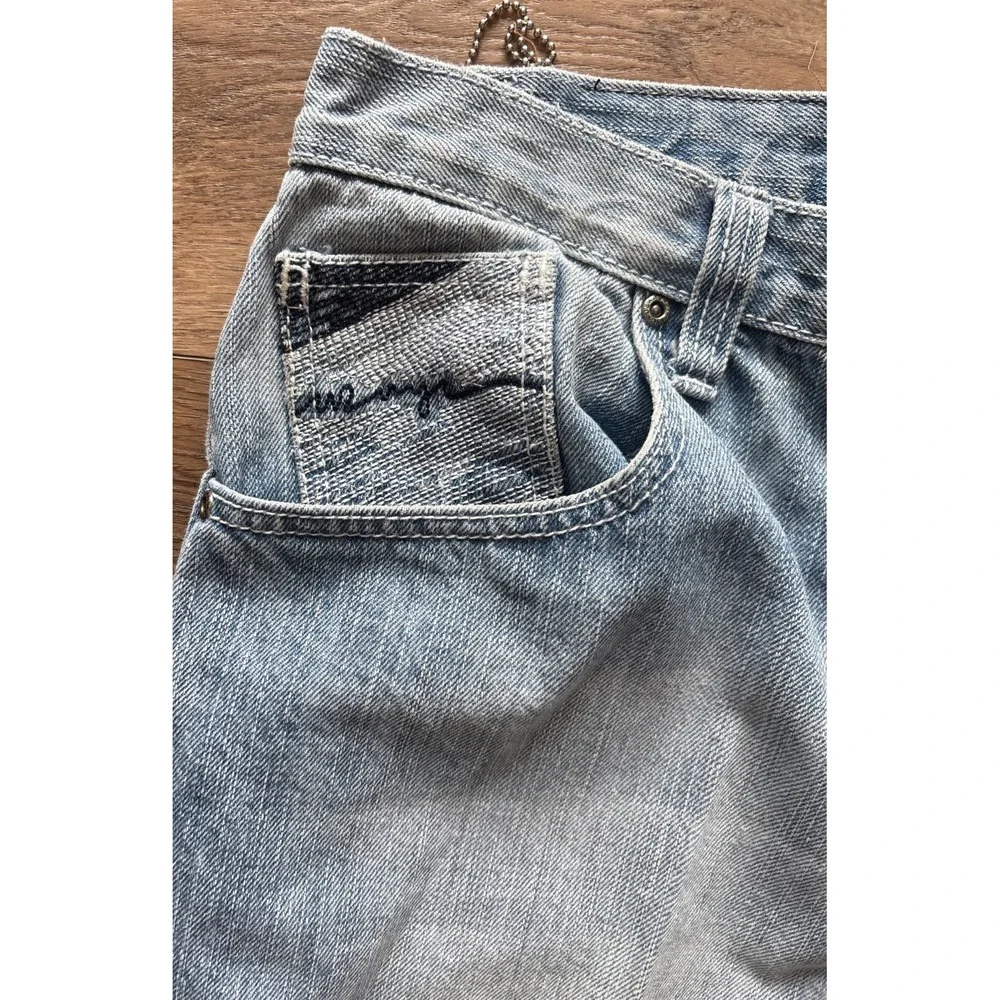 212 NYC Jeans Mens 36x32 Blue Baggy Denim Y2K‎ streetwear South Pole Style